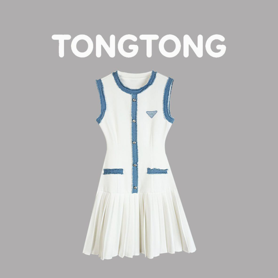 【圆圆】时尚显瘦气质轻奢百搭修身潮流连衣裙GGZ-019