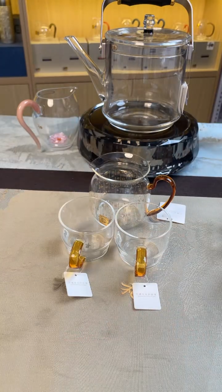 【闪购商品】满福美满茶海琥珀+清尚杯2个琥珀