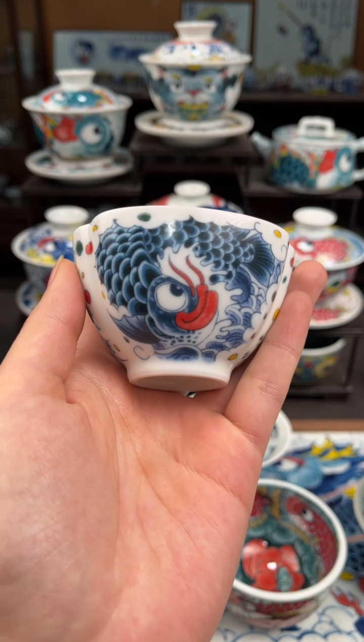 拙明院（微瑕价格）三方杯