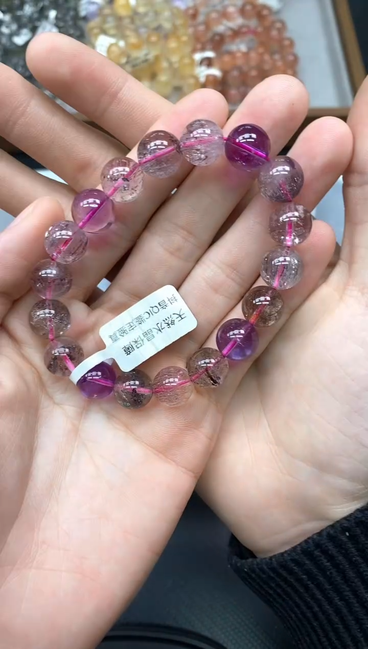 未镶嵌手串水晶A1仙女超七11mm