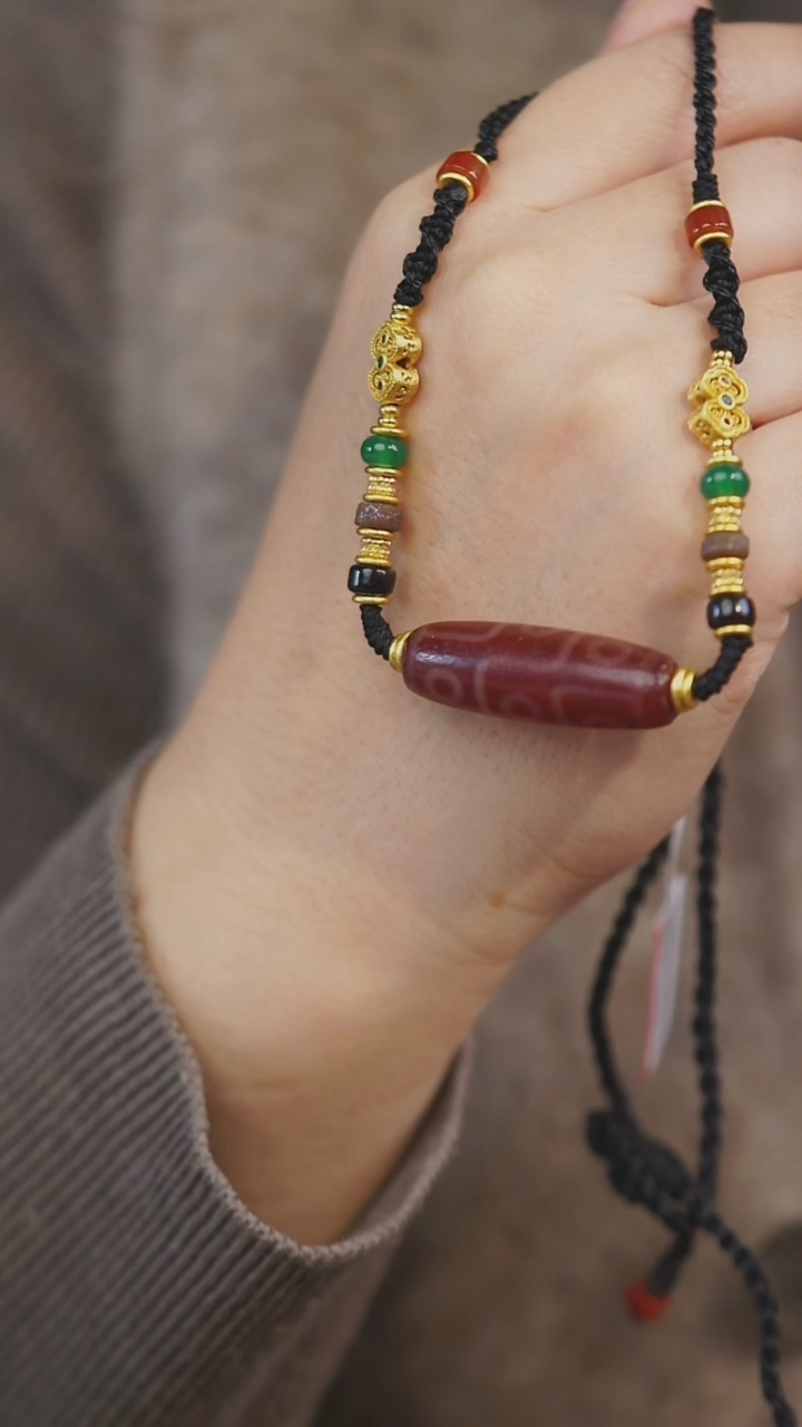 【闪购商品】玛瑙/玉髓项链未镶嵌多样性发其一