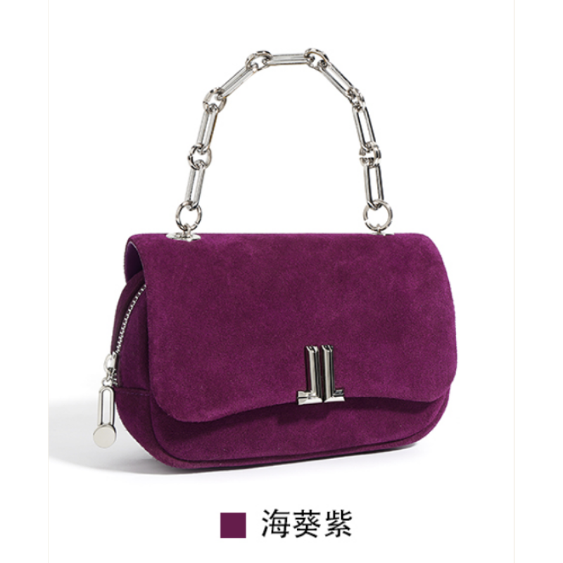 【南沙瑞熙】ZG-9687A-海葵紫-轻奢小众设计感时尚百搭女士包