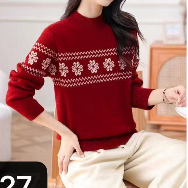 1美丽姐的费尔岛套头毛衣627