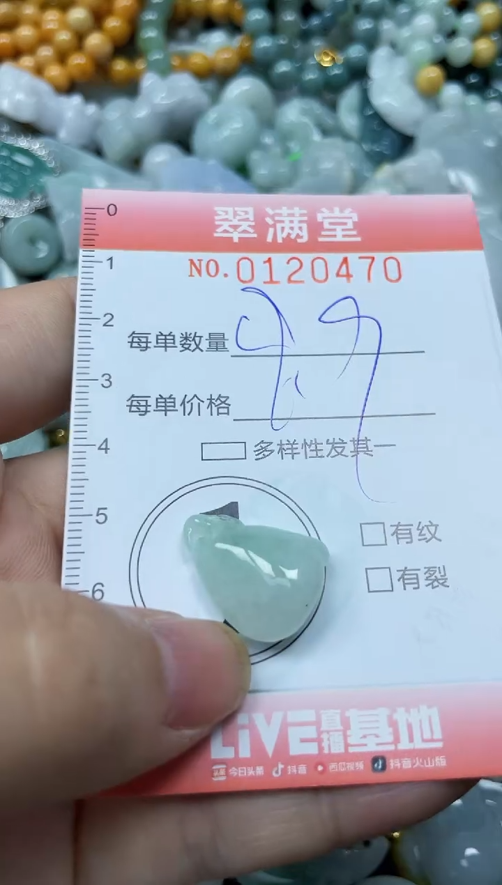 翡翠未镶嵌颈饰闪购0120470