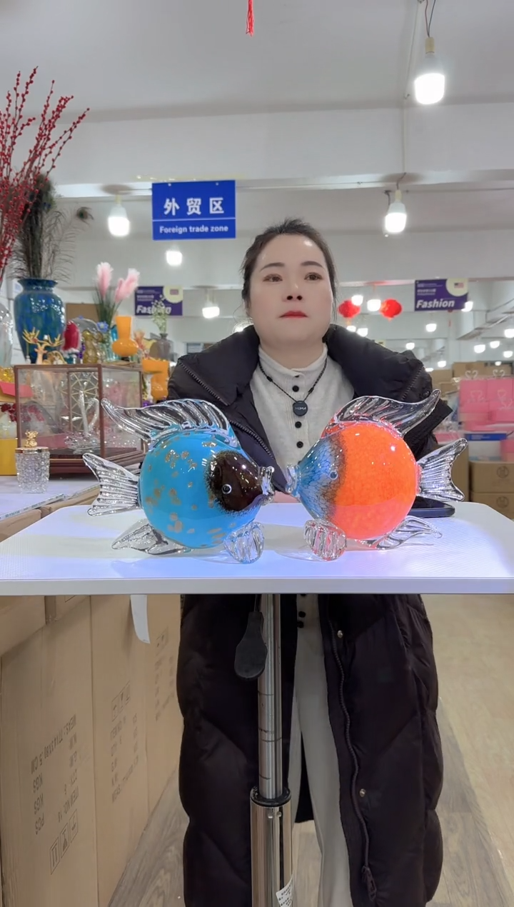 【闪购商品】无铅玻璃甄选花器-g-早38