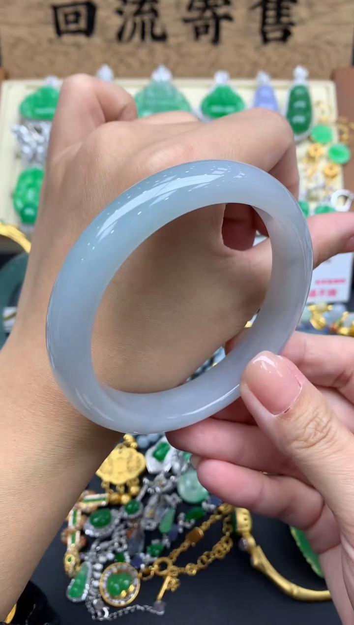 【闪购商品】翡翠手镯未镶嵌476-中国好珍宝