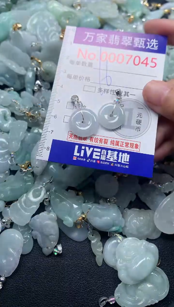 颈饰未镶嵌翡翠7045