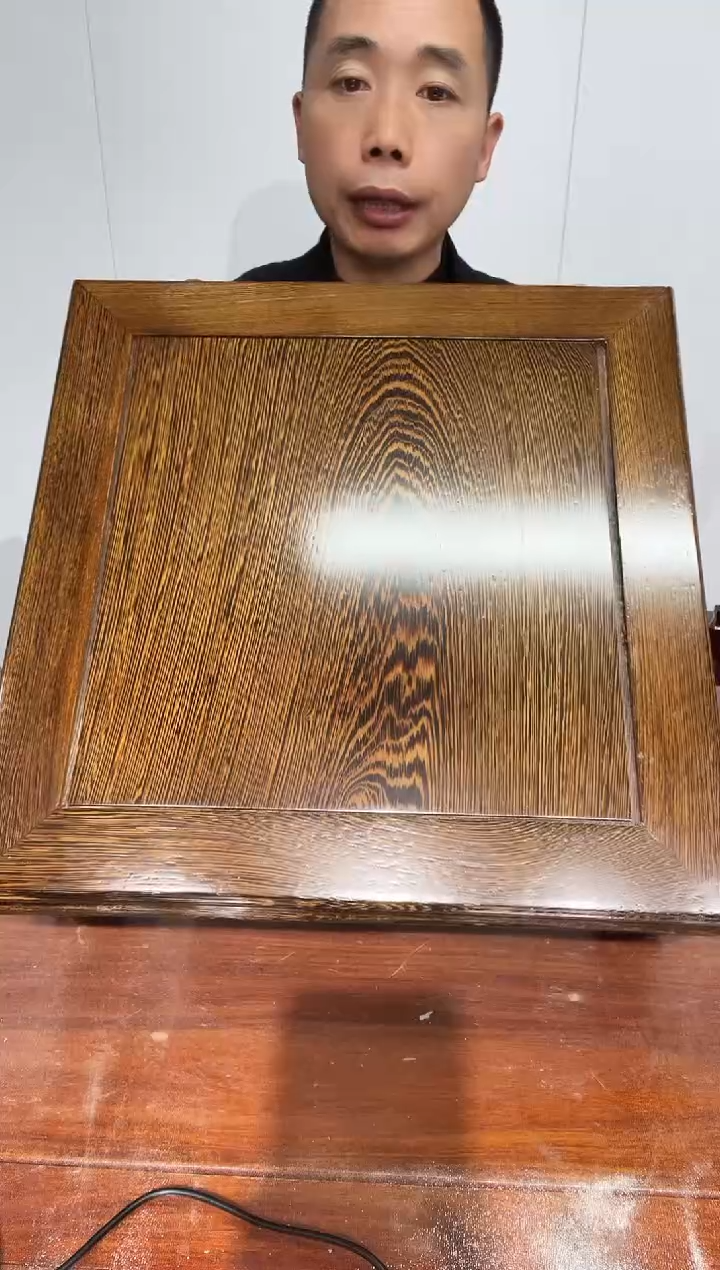 木北****°瑕疵处理鸡翅木正方35*35*12.5