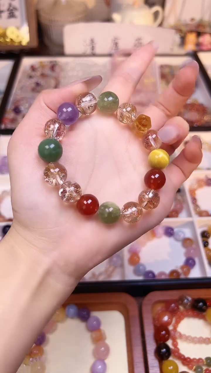 未镶嵌手串水晶1