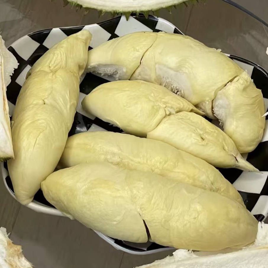 【特价果肉 不做售后】现开鲜榴莲微苦 夹生 肉白等，不能直接吃只适合烤制、榴莲披萨千层等2斤起核大奶香猫越南
