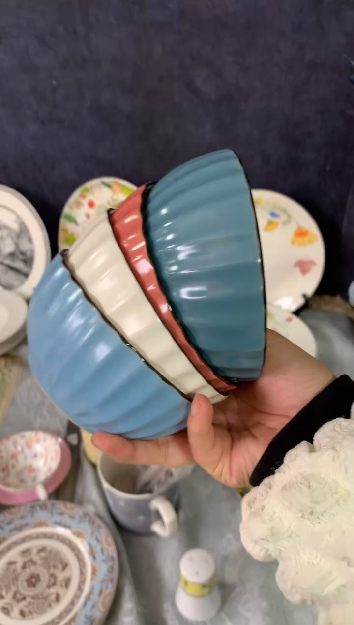 【闪购商品】瓷片CC723陶瓷没有完美无瑕陶瓷4个小碗