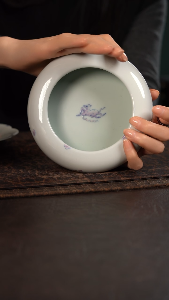 【闪购商品】杯活动价聚澜堂斗彩小鹿大水洗