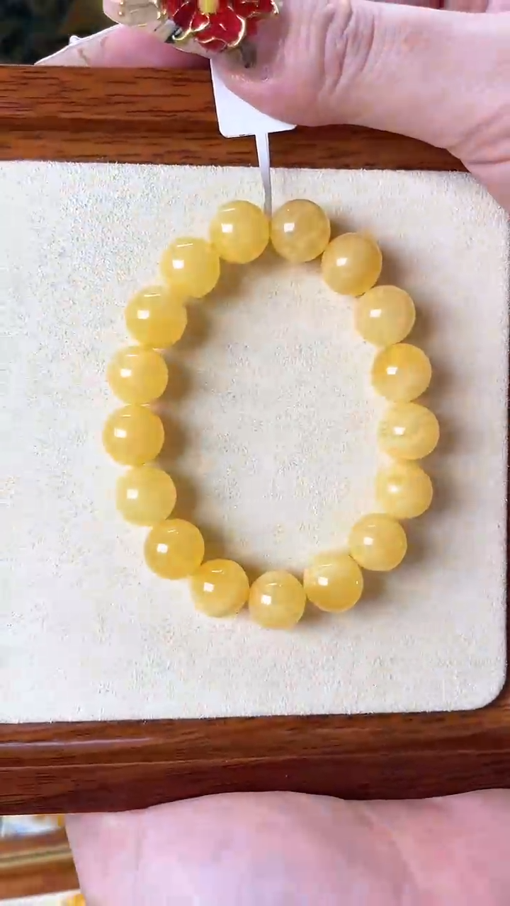 【闪购商品】蜜蜡裸石未镶嵌手串