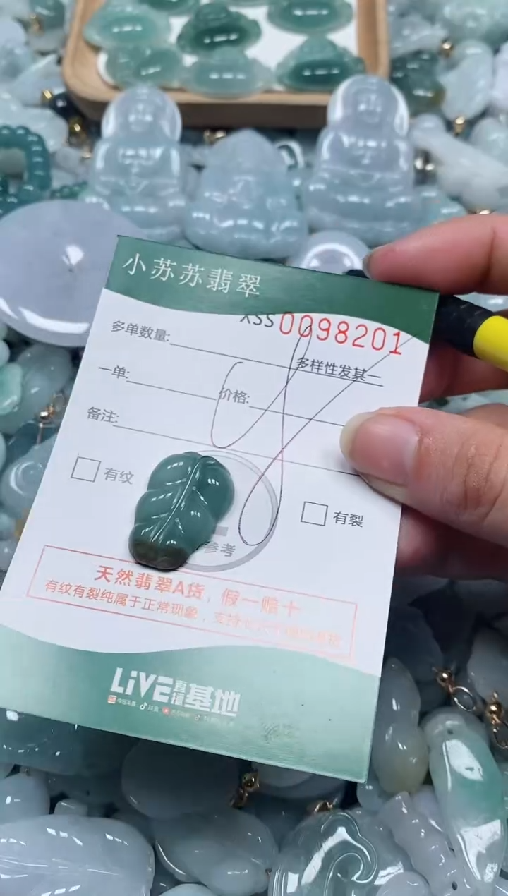 【闪购商品】翡翠颈饰未镶嵌闪购商品0098201