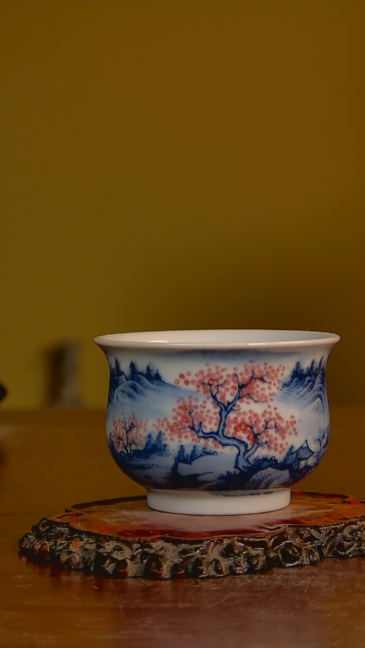 【闪购商品】杯手工手绘杯杯很美丽