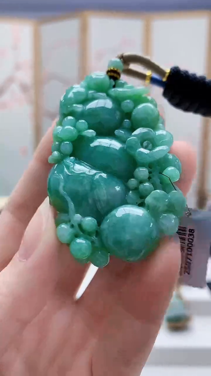 未镶嵌定制翡翠5160ry-毛货挂件74