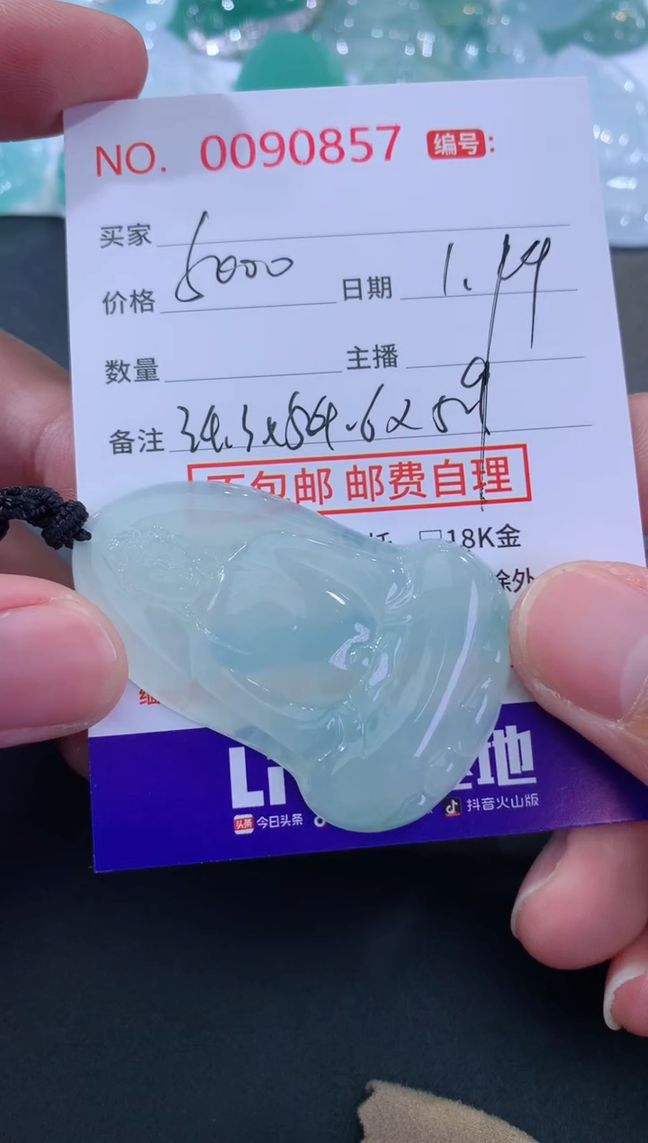 【闪购商品】翡翠颈饰未镶嵌天然缅甸A货翡翠