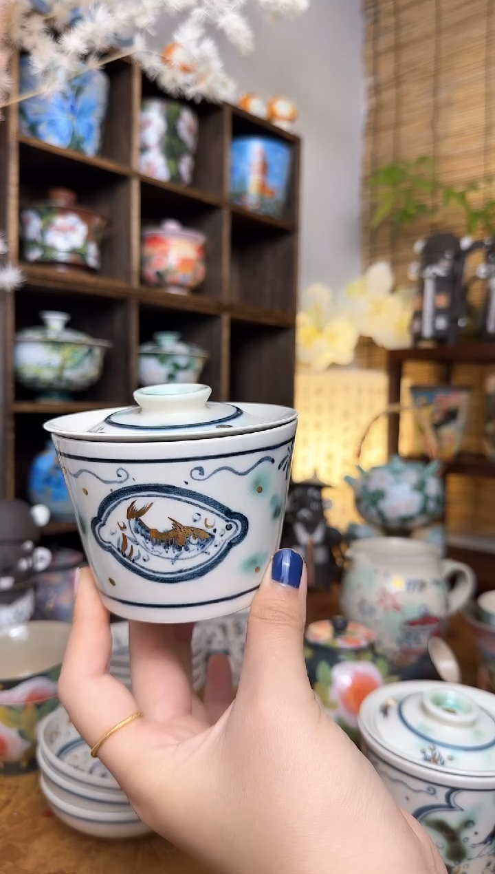 【闪购商品】柯老师叠叠乐套组盖碗猪口杯