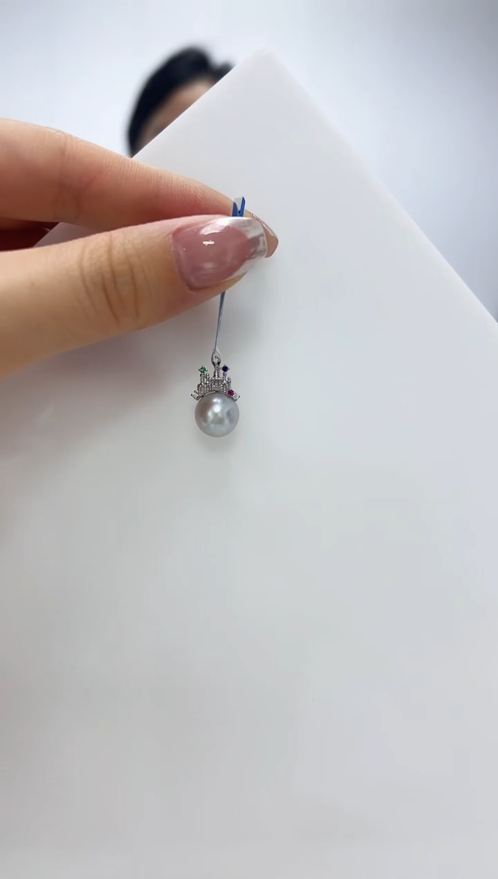 【闪购商品】海水珍珠DA银S925镶嵌吊坠 9 C1072