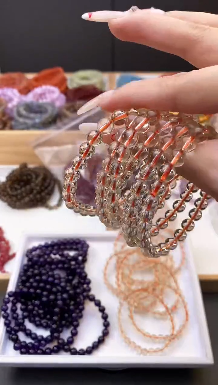 水晶手链未镶嵌21/巴西黄水多样性发其一/卡7