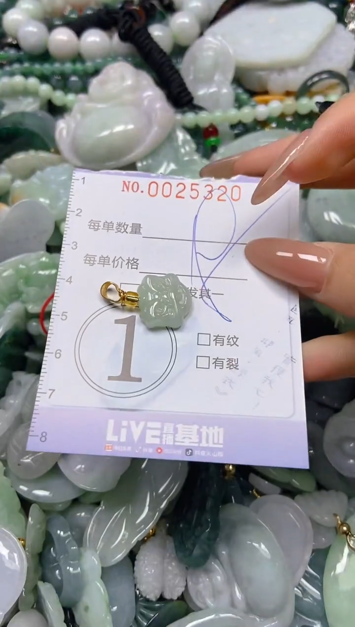 【闪购商品】翡翠颈饰未镶嵌闪购0025320