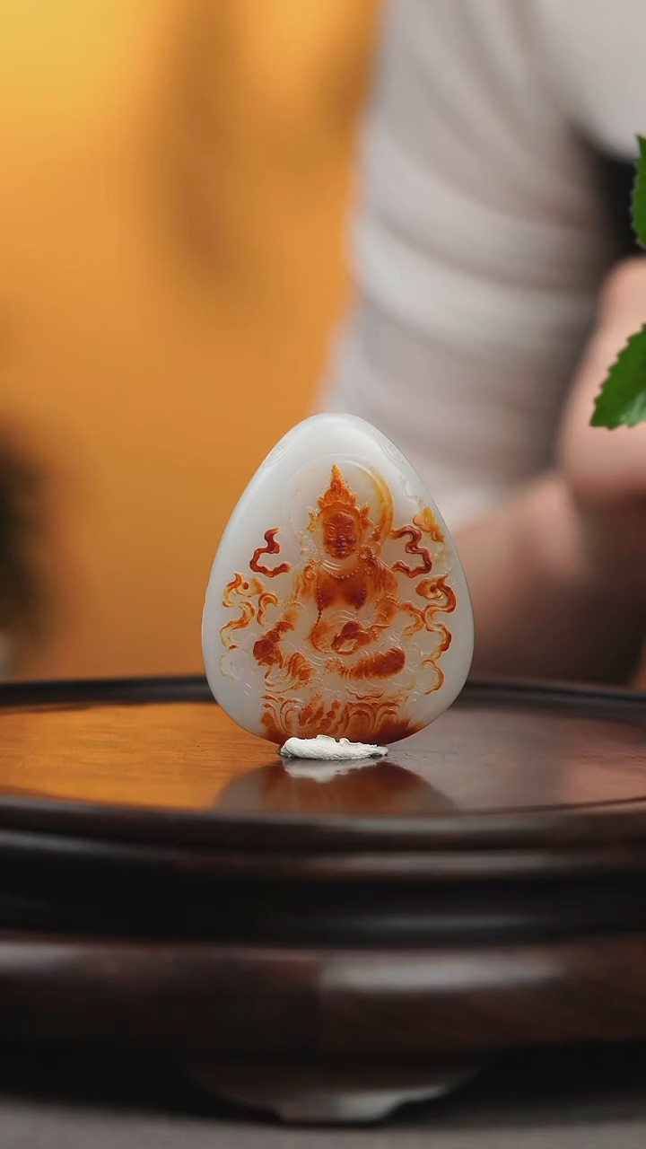 未镶嵌和田玉把件龙*天 