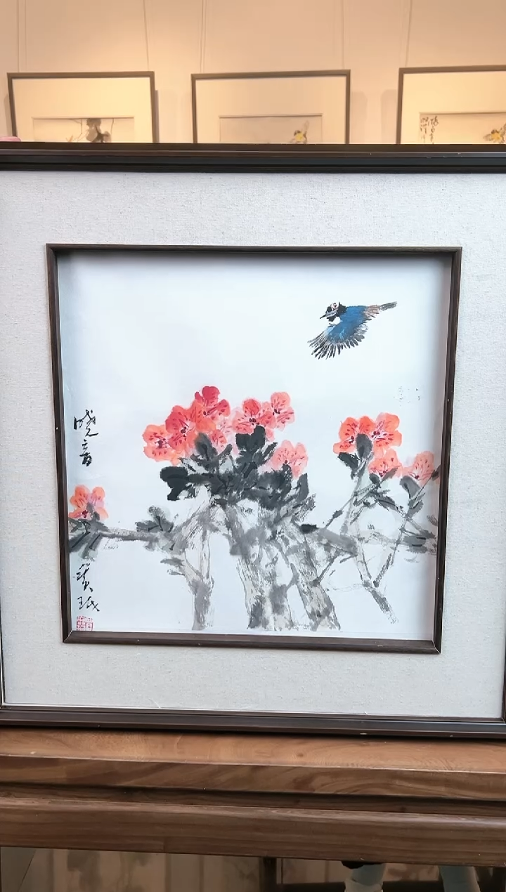 国画JBM 精品绘画作品-2鸟