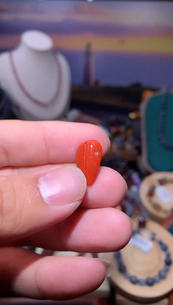 未镶嵌吊坠南红玛瑙南红叶子吊坠