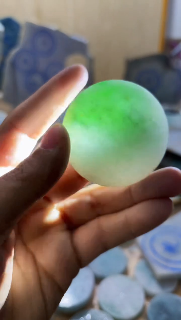 【闪购商品】翡翠颈饰未镶嵌A货闯文2472