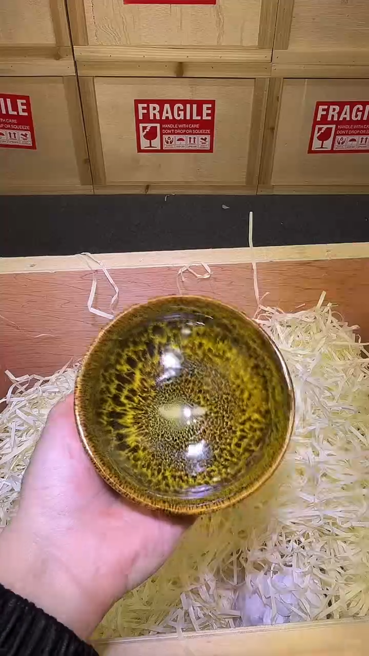 茶盏茶盏主人杯金鹧鸪束口