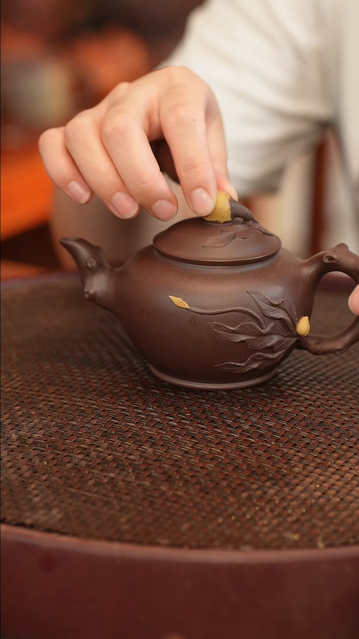 茶壶紫砂原矿手工制作宽口 