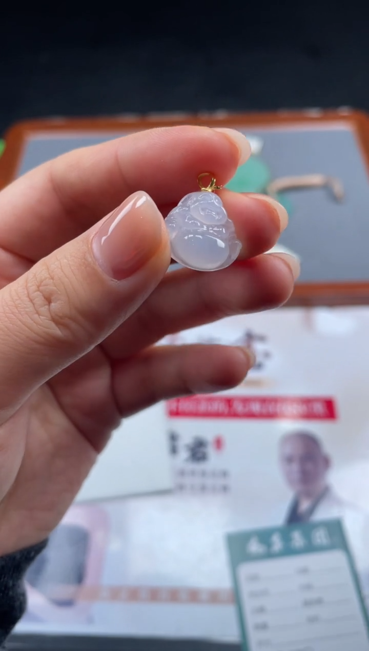 【闪购商品】定制翡翠18K金镶嵌02-21DJT01432