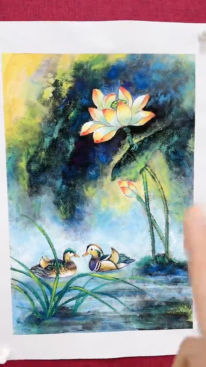 【闪购商品】绘画杨风顺绘画2.7平尺花鸟