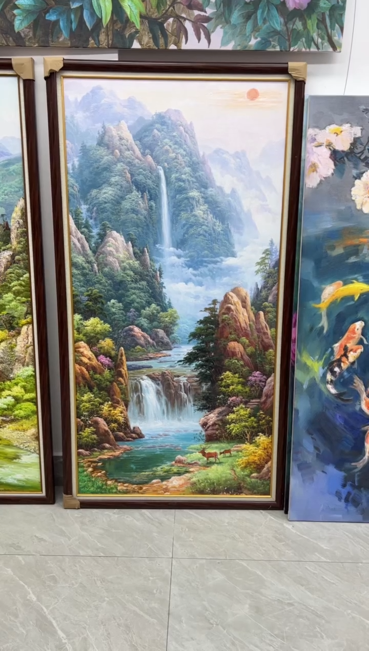 【闪购商品】书法定制 山涧小鹿+一只鹿