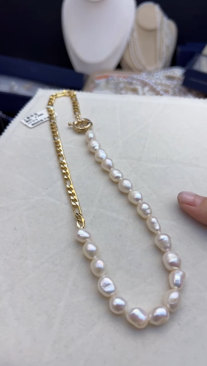 【闪购商品】淡水珍珠117未镶嵌项链