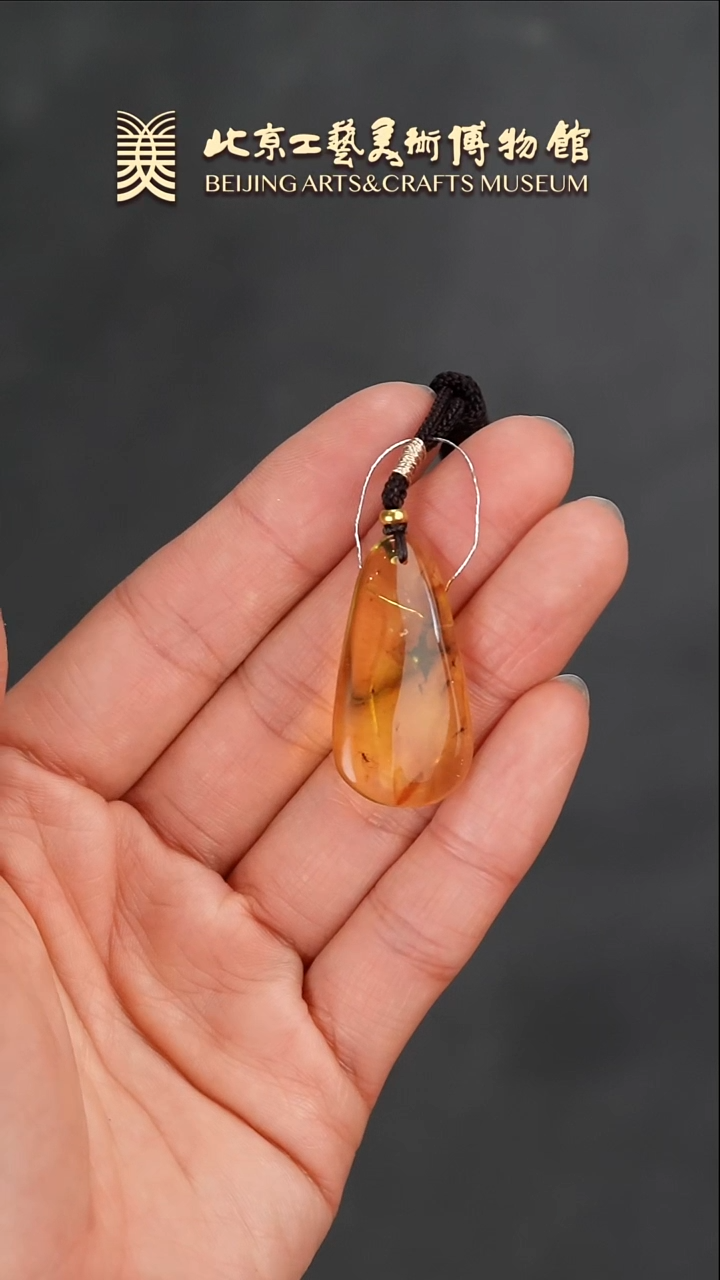 【闪购商品】虫珀颈饰未镶嵌B0124GMD301虫珀挂坠