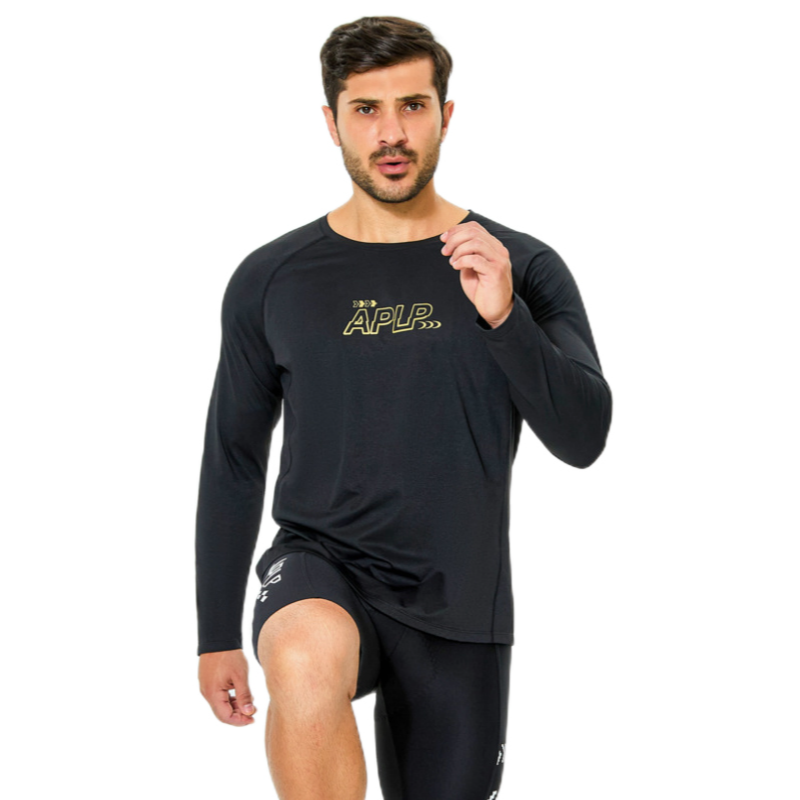 IPFP联名款APLP骑行服紧身衣男款女款透气运动户外骑行长袖150