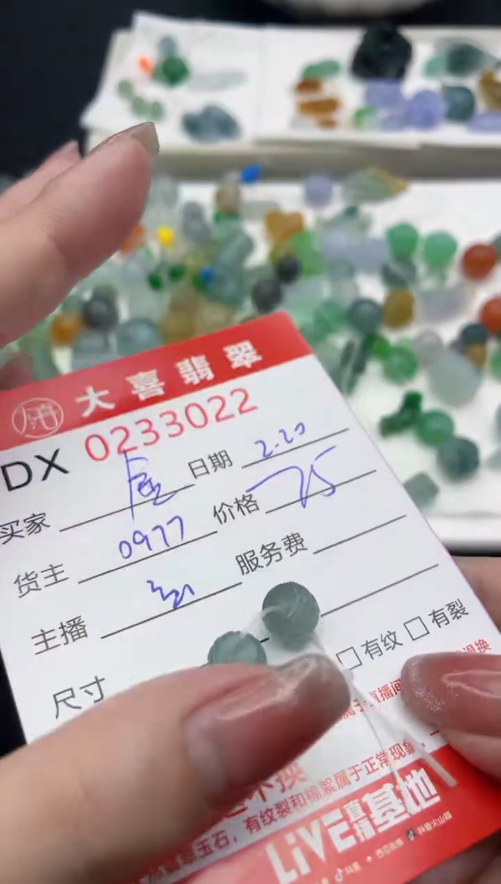 【闪购商品】定制翡翠未镶嵌珠子