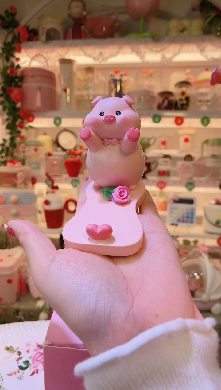 屁屁猪手机支架——手工制作品质好！
