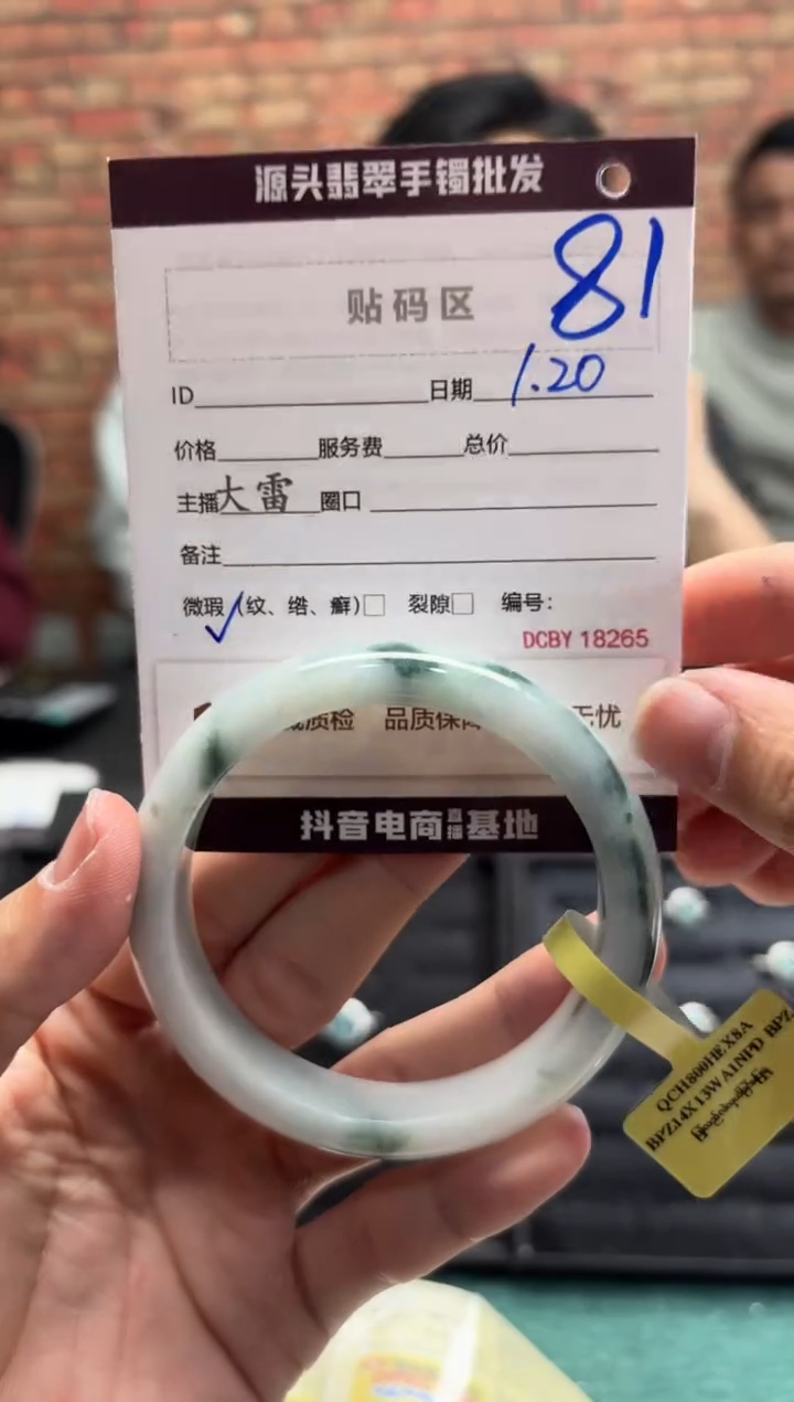 【闪购商品】翡翠手镯未镶嵌81手镯