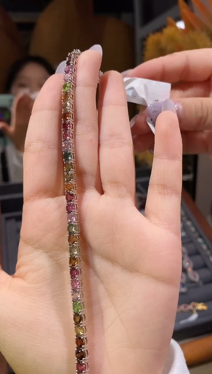 未镶嵌手链碧玺天然碧玺手链11.17ct