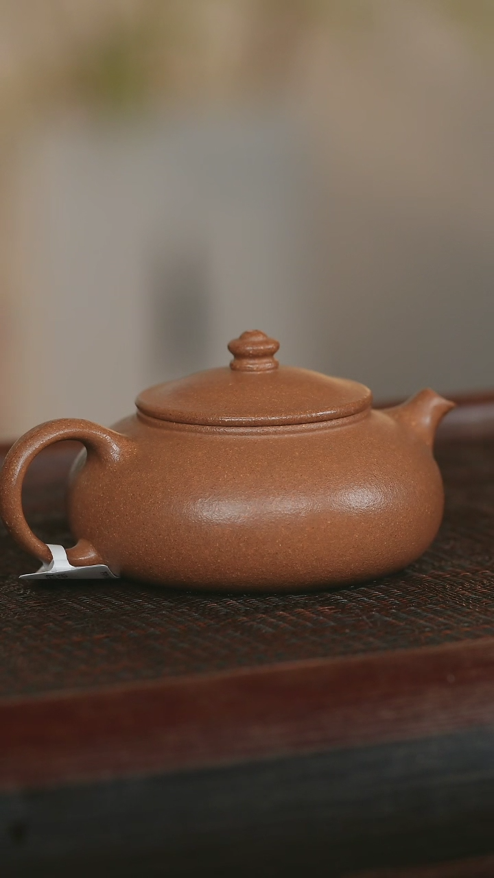 【闪购商品】紫砂茶壶74 原矿紫砂壶 黄降坡 寒江