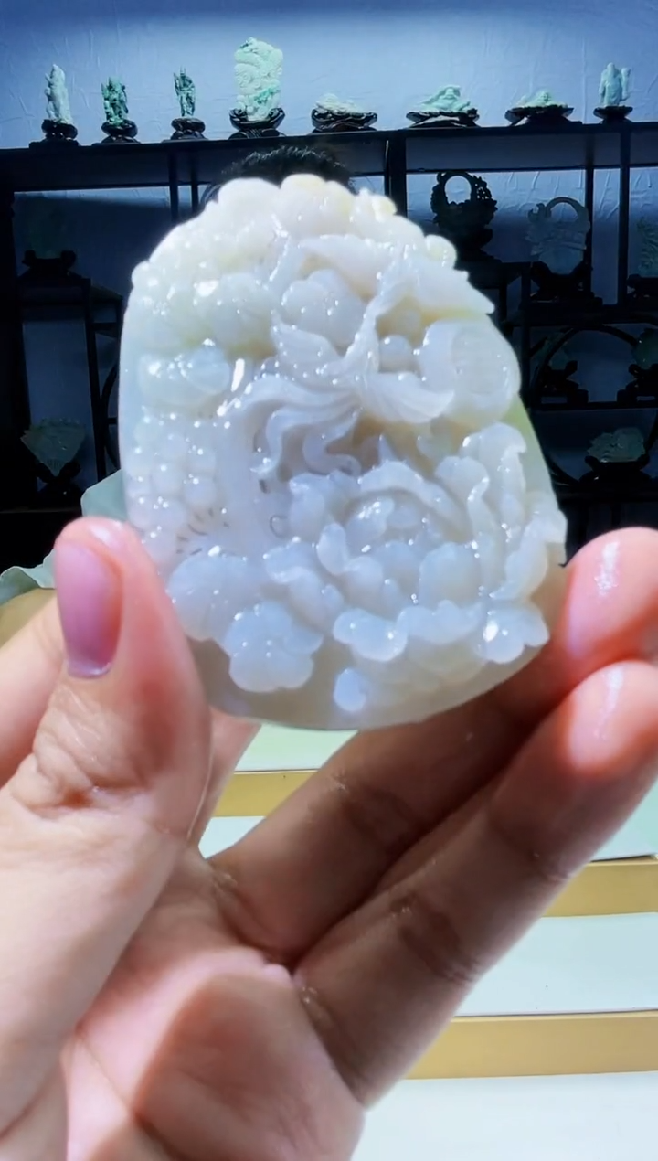 【闪购商品】定制翡翠未镶嵌毛货02240058