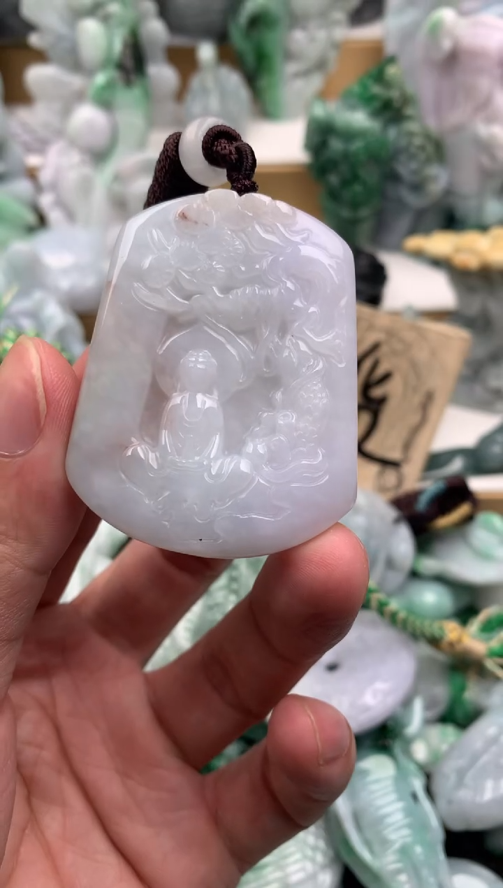 吊坠(不含链)未镶嵌翡翠1