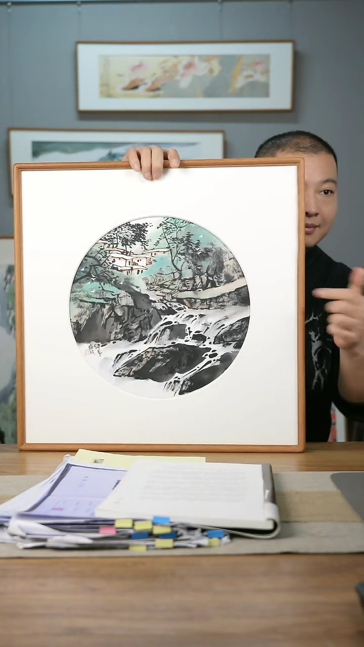 【闪购商品】书法协会会员老师带框作品-