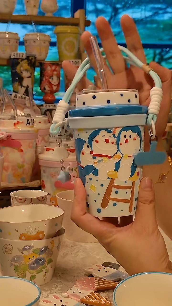 陶瓷景德镇手绘陶瓷杯