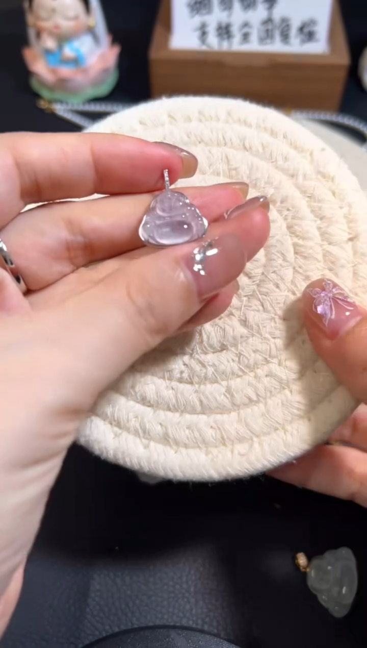 【闪购商品】翡翠颈饰18K金镶嵌翡翠源头直播间