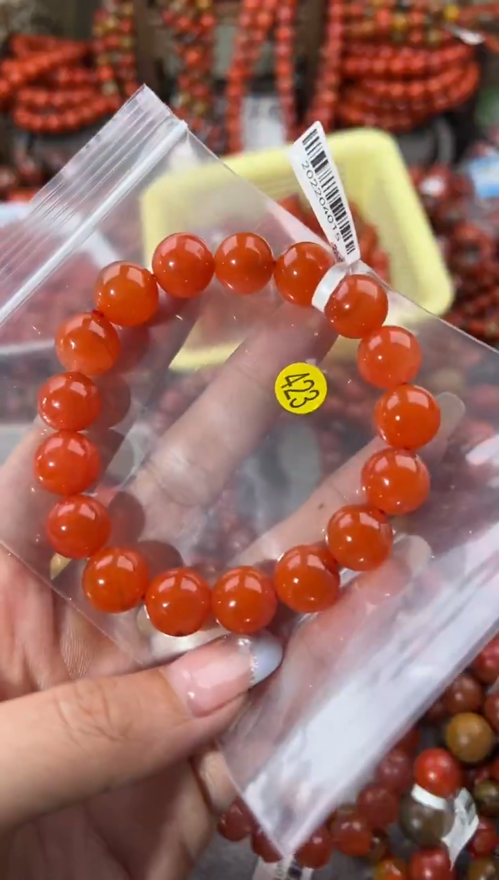 未镶嵌手串南红玛瑙瑞*12+