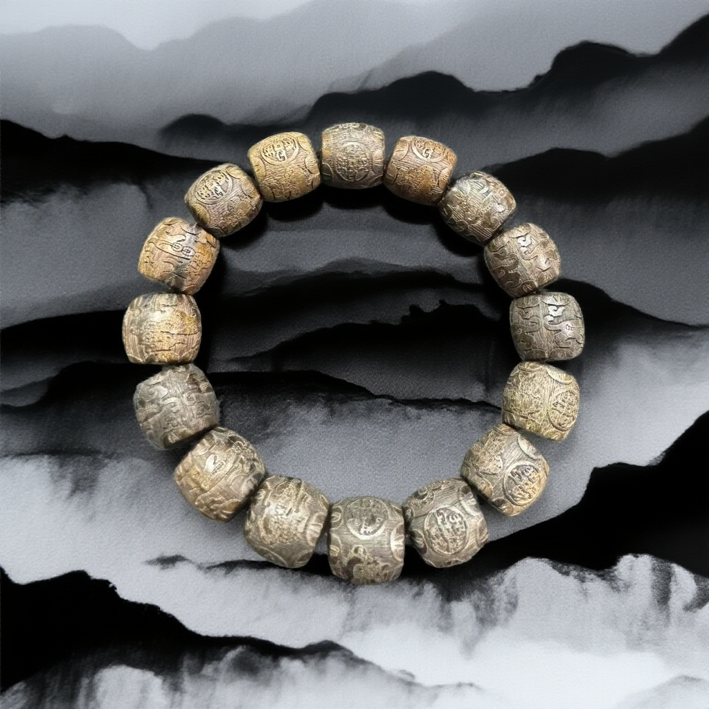 A545柬埔寨沉香木串14mm