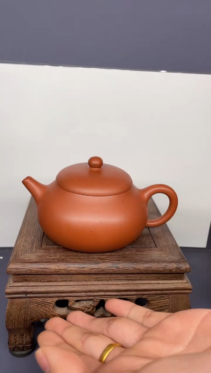 【闪购商品】紫砂茶壶大红泥 旭峰西施